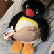 pingu企鵝新品超能力系列“炸毛企鵝”毛絨玩具玩偶公仔可愛(ài)安撫 炸毛企鵝 30cm