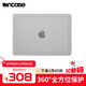 INCASEEdge適用于25/24/22款MacBookAir13英寸M4/M3/M2筆記本電腦Air13.6英寸便攜保護殼磨砂透明色