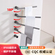 賽萊諾德國碳纖維智能暗裝電熱毛巾架旋轉(zhuǎn)預(yù)埋式隱藏家用加熱烘干桿 B2槍灰色4桿（wifi+觸控）可旋轉(zhuǎn)