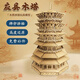 榫卯積木應縣木塔公司商務(wù)禮品定制送客戶(hù)隨手文創(chuàng  )紀念生日禮物 應縣木塔【完成版-零件數1287】
