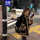 羅蒙（ROMON）羊羔毛絨外套女2025年新款秋冬季百搭仿皮毛一體機車服加絨加厚 圖片色 S -95斤以下拍