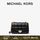 MICHAEL KORS邁克高仕 MK Soho 小號(hào)羊皮絎縫海綿包枕頭包單肩 黑色 001 NS