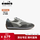 Diadora迪亞多納經(jīng)典運動鞋歐產(chǎn)透氣跑步鞋臟蠟做舊休閑鞋EQUIPE 冰柱灰/灰 75002 40.5