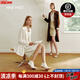 NINE WEST/玖熙美國品牌踝靴女2025冬季新中式優(yōu)雅尖頭細(xì)跟V口顯瘦高跟短靴 白色 34 (220mm)