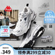 卡帕（Kappa）網(wǎng)面運動鞋子男鞋夏季透氣網(wǎng)鞋老爹鞋男厚底增高休閑鞋 奧運灰 42