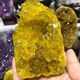 天然水晶球純黃水晶洞水晶洞擺件黃水晶原石消磁石居家辦公喬遷送 黃晶洞210-300克配底座