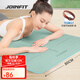 JOINFIT瑜伽墊 家用防滑仰臥起坐健身訓(xùn)練墊瑜伽舞蹈輔助墊 藍(lán)綠雙色體位線款9mm