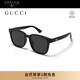 古馳（GUCCI）開云眼鏡簡約百搭方形全框防曬遮陽太陽鏡墨鏡男女GG0637SK-001