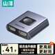 山澤HDMI一拖二切換器二進(jìn)一出4K60Hz一進(jìn)二出高清1分2筆記本電腦切換外接顯示接電視分屏器HV-500