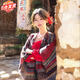 民族風(fēng)披肩女新疆波西米亞風(fēng)云南大理旅游外搭復(fù)古氛圍感披風(fēng)斗篷 波西米亞風(fēng)-紅色-150*130cm
