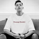 WASSUP2025夏季基礎(chǔ)字母短袖T恤男士國潮牌寬松情侶半袖純棉重磅美式ins 白色 XL