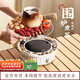 八千行2024新款圍爐煮茶電陶爐套裝 電圍爐煮茶器具全家用室內(nèi)聚會烤火