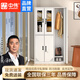 中偉更衣柜鋼制文件柜辦公柜資料柜鐵皮柜檔案柜儲(chǔ)物柜五門衣柜定制款