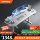 andaseaT安德斯特升降電腦桌寒冰戰(zhàn)士Max 實(shí)木電競(jìng)桌電動(dòng)家用桌子臺(tái)式書(shū)桌 白色丨帶燈 桌板尺寸180*82cm【雙電機(jī)】