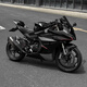 RCR原車(chē)開(kāi)發(fā)適配春風(fēng)450SR油箱罩競技/升高油箱罩油箱保護罩全包 亮黑色