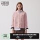 Teenie Weenie小熊針織開衫女春季時(shí)尚簡(jiǎn)約風(fēng)優(yōu)雅溫柔毛衣短外套女 粉紅 M (165)