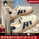 CAMILA KSENIA小c&k阿甘鞋女2025新款夏季百搭板鞋厚底網(wǎng)面鞋運(yùn)動(dòng)鞋透氣小白鞋 藏藍(lán)色 37