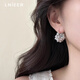 Lnieer珍珠耳環(huán)女夏天輕奢高級感氣質(zhì)耳扣2025新款爆款獨特小眾設(shè)計耳飾 珍珠花籃耳環(huán)【圓潤珍珠】
