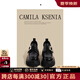 CAMILA KSENIA樂福鞋女2025夏季新款單鞋時尚小個子增高厚底小皮鞋女 黑色啞光 38