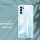 Smorss適用OPPO Reno6保護(hù)套 oppo reno6手機(jī)殼 5G版超薄PC透明全包淡指紋保護(hù)防刮簡約款男女手機(jī)保護(hù)套