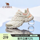 駱駝（CAMEL）【逸巖】戶外鞋女士鞋舒適透氣登山鞋緩震耐磨低幫徒步鞋3014