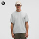 lululemon丨Pique 男士超寬松款珠地 T 恤 LM3EM5S 水滴銀 M
