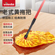 微力達(dá)（Vileda）德國(guó)無(wú)紡布拖把1桿1頭墩布條家用一拖凈地拖頭擰水棉長(zhǎng)條黃拖把