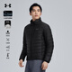 安德瑪戶(hù)外輕薄鵝絨服男立領(lǐng)2025秋冬新款防潑水石墨烯保暖徒步休閑外套 漫暮黑 XL