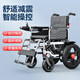 YOHHA 優(yōu)哈電動(dòng)輪椅車?yán)先藢Ｓ萌詣?dòng)輕便可折疊旅行智能便攜式家用可躺代步 舒適減震款 12A鉛酸電池/續(xù)航18公里