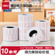 得力（deli）打價(jià)機(jī)標(biāo)價(jià)機(jī)打價(jià)器/標(biāo)價(jià)紙 耐用單排雙排超市生產(chǎn)日期打碼機(jī)器 墨輪 辦公用品 【10卷】單排標(biāo)價(jià)紙 3210