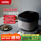 THERMOS【國(guó)家補(bǔ)貼】膳魔師電飯煲 IH立體加熱智能觸屏防粘涂層精鐵內(nèi)膽電飯鍋多功能家用3L EHA-4136E-B