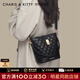 CharisKitty【明星同款】包包女款2025年水桶包單肩斜挎手提包七夕情人節禮物 黑色