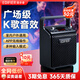 漫步者（EDIFIER）PP205戶外便攜式移動藍(lán)牙音響 廣場舞音箱無線麥克風(fēng)話筒 k歌專用藍(lán)牙音響 戶外露營長時續(xù)航音響 PP205經(jīng)典版-黑色【音箱】