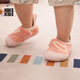 耐克（NIKE）官方男女童SWOOSH 1嬰童易穿脫運動鞋魔術(shù)貼學(xué)步鞋F(xiàn)B3244 602水洗珊瑚紅/棉布白/杏粉 21