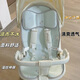 BUNSTORA夏季嬰兒車(chē)墊子冰絲涼席寶寶推車(chē)涼墊通用型安全座椅遛娃神器坐墊 遛娃車(chē)通用-考拉冰絲涼席+枕頭