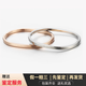 卡爾文·克萊恩CK凱文克萊護刻經(jīng)典簡(jiǎn)約情侶ck手鐲女士手鏈男女同款情侶禮物 金色 M內周長(cháng)18CM