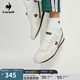 樂(lè)卡克（Le coq sportif）法國(guó)公雞男女同款低幫運(yùn)動(dòng)休閑鞋跑步鞋 米/棕 42