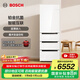 博世（BOSCH）冰箱 M6四開門多門406L大容量家用變頻電冰箱 超薄嵌入式 鉑金抗菌 風冷無霜 支持國家補貼 KGF42VA20C