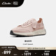Clarks其樂Craft Speed男女同款新品跑鞋潮流舒適透氣輕量緩震運動鞋 深粉色-女款 261766334 37.5 偏大半碼