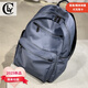 CLY輕奢品牌2026七夕日韓雙肩包出差背包大容量旅行包電腦包情侶男女 灰藍色 16寸