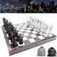 國際象棋哈利波特款磁吸可折疊巫師棋桌游擺件魔法師周邊套裝禮物 巫師棋磁吸版【木質(zhì)棋盤(pán)】