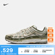 耐克（NIKE）官方男子透氣運動鞋夏季新款復古跑鞋風 P-6000 IH0246 320淺綠灰色/幻影灰白/卡其綠 42