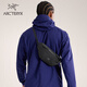ARC'TERYX始祖鳥 GRANVILLE CROSSBODY BAG 便攜 男女同款 腰包 BLACK/黑色 均碼