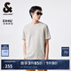 杰克·瓊斯（JACK&JONES）時尚圓領(lǐng)舒適清爽簡約休閑潮法斗犬刺繡短袖T恤上衣男裝225201281 G01石灰花灰 常規(guī) L （180）