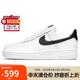 耐克NIKE板鞋女空軍一號 AIR FORCE 1運動鞋DD8959-103白36.5