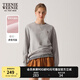 Teenie Weenie小熊衛(wèi)衣女2025年春季新款學(xué)院休閑美式簡(jiǎn)約刺繡圓領(lǐng)衛(wèi)衣上衣女 中灰色 M 165