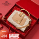 納蘭杜（Nalandu）包包女包2025牛皮百搭單肩女士手提包生日七夕情人節(jié)禮物