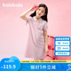 巴拉巴拉女童裙子兒童連衣裙2025夏裝中大童洋氣撞色Polo裙208225111011
