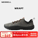 邁樂MERRELL邁樂休閑鞋男WRAPT低幫系帶防滑耐磨舒適裸足鞋