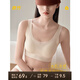 意芬無尺碼內(nèi)衣女軟支撐無鋼圈收副乳防下垂上托聚攏無痕薄款冰絲文胸 粉膚色 均碼
